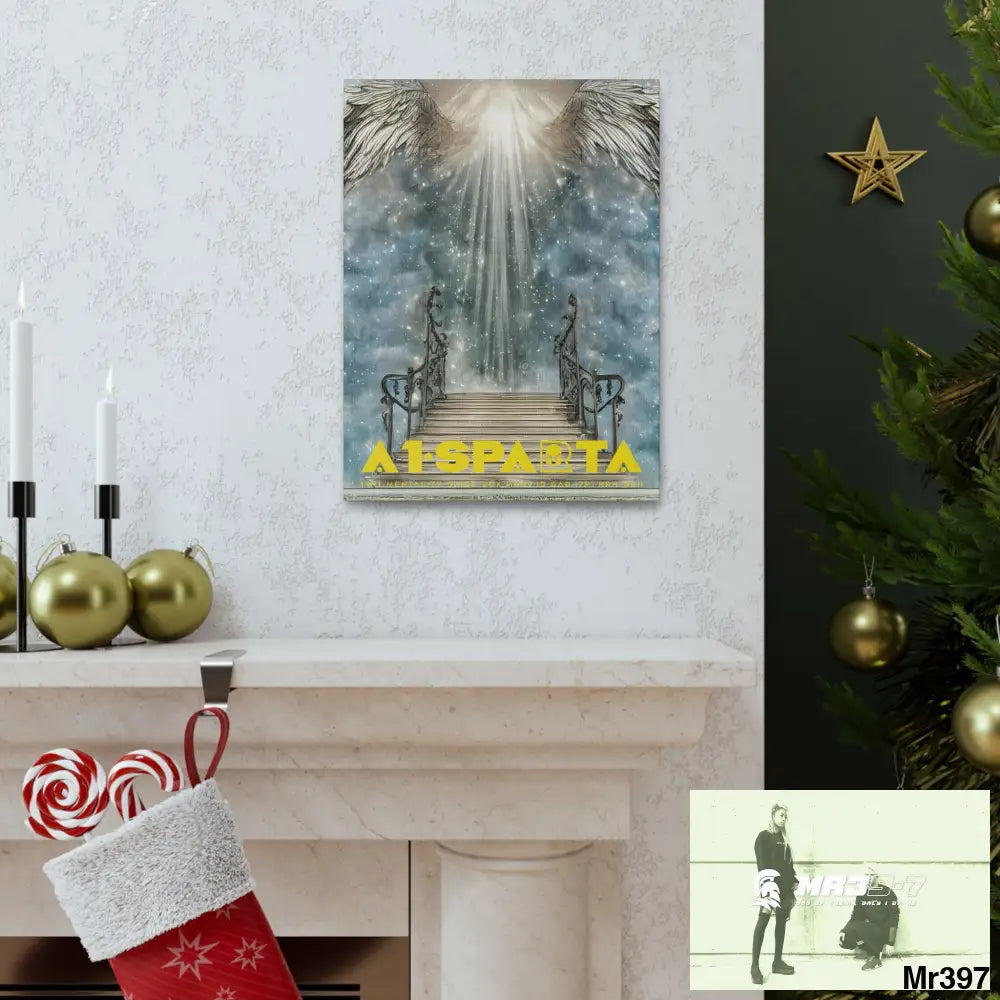 A1.SPARTA Canvas Gallery Wraps The steps to Heaven Canvas