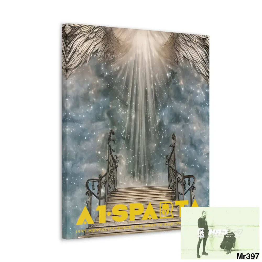 A1.SPARTA Canvas Gallery Wraps The steps to Heaven Canvas
