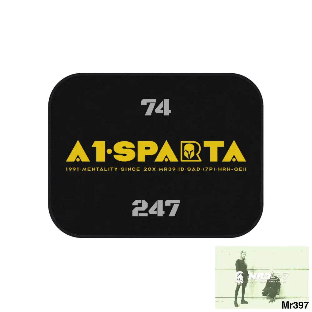 A1-Sparta Car Mats (2x Rear) 2x Rear mats Accessories