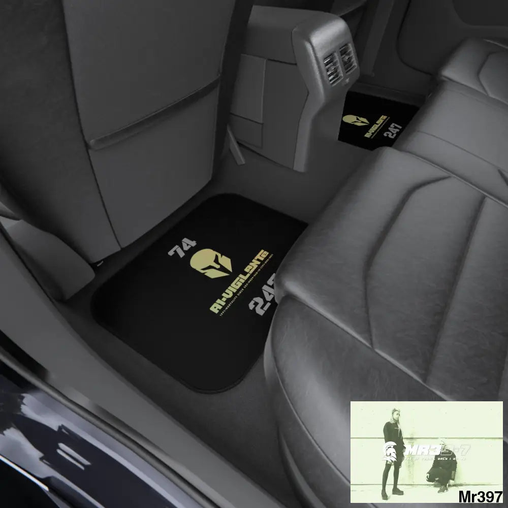 A1- Sparta Car Mats (2x Rear) 2x Rear mats Accessories