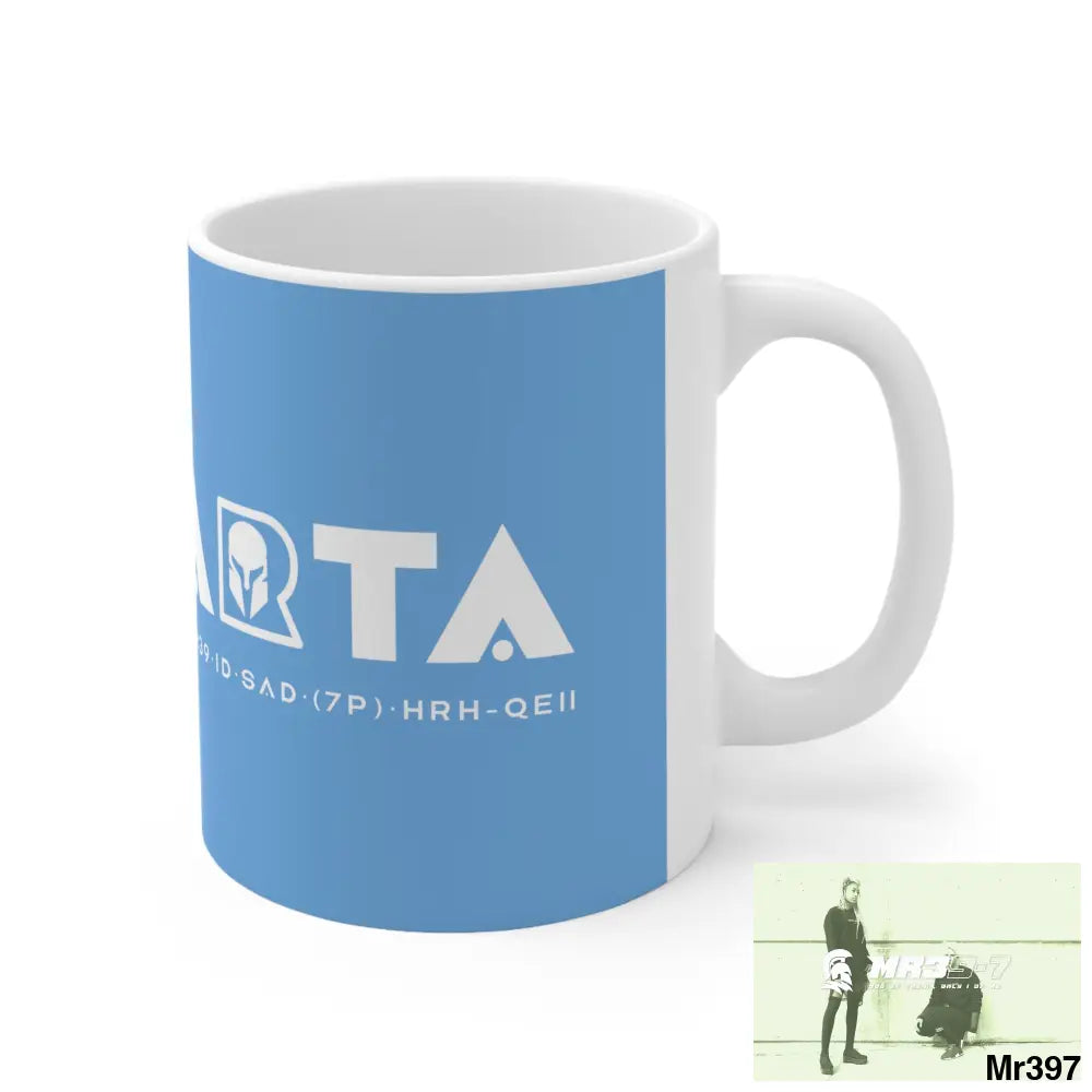 A1-Sparta Ceramic Mug 11oz 11oz Mug