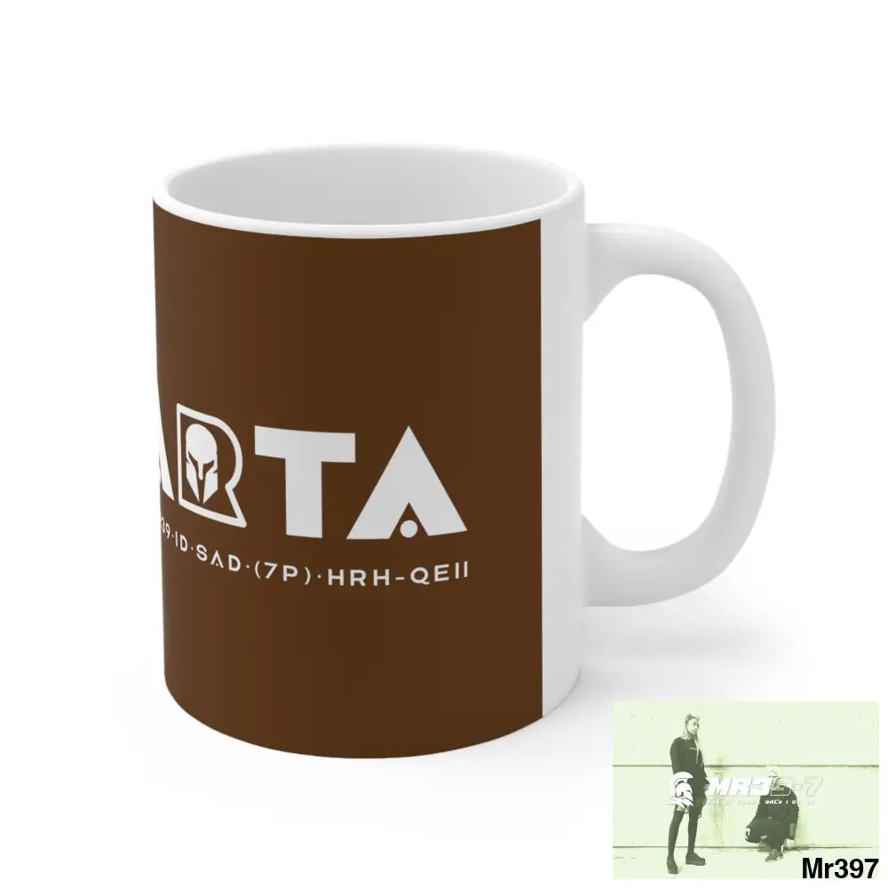 A1-Sparta Ceramic Mug 11oz 11oz Mug