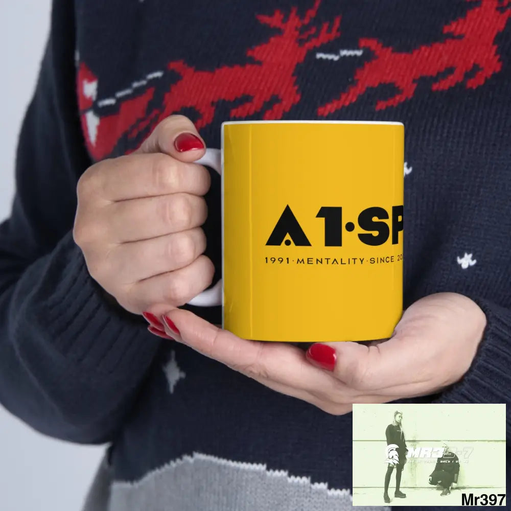 A1-Sparta Ceramic Mug 11oz 11oz Mug