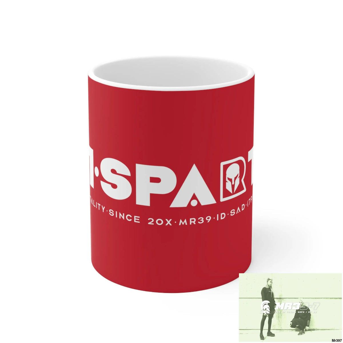A1-Sparta Ceramic Mug 11oz 11oz Mug