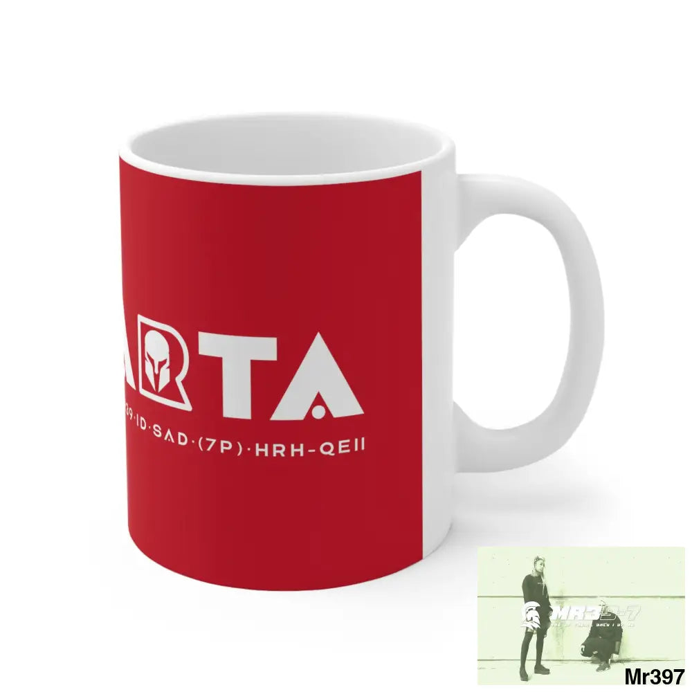 A1-Sparta Ceramic Mug 11oz 11oz Mug
