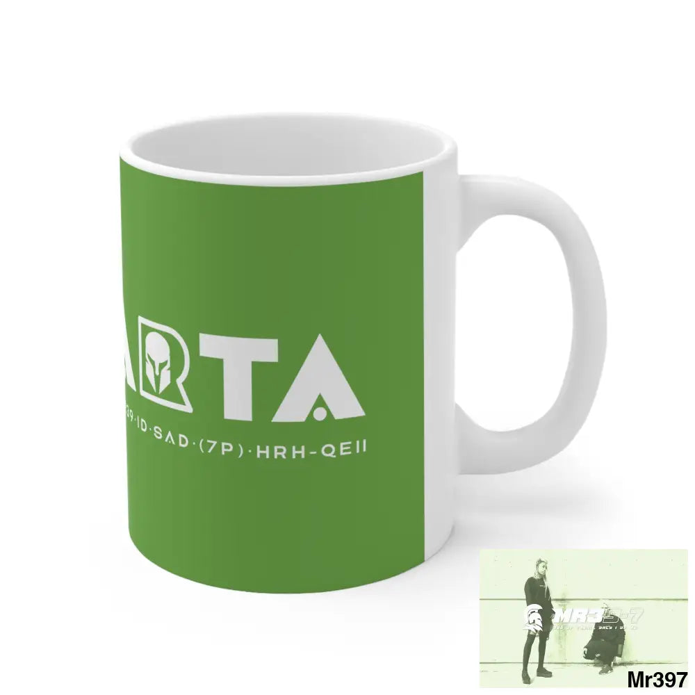 A1-Sparta Ceramic Mug 11oz 11oz Mug