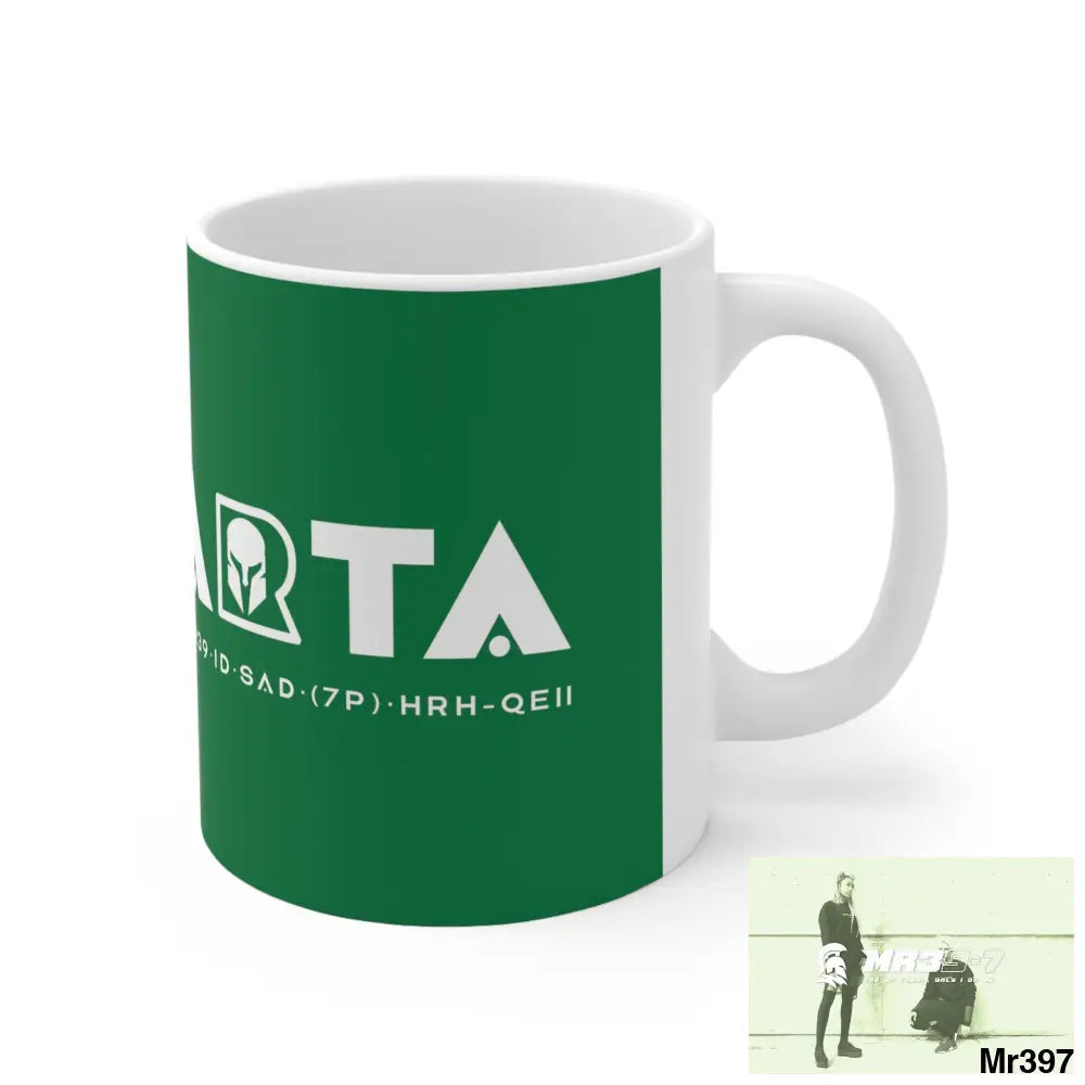 A1-Sparta Ceramic Mug 11oz 11oz Mug
