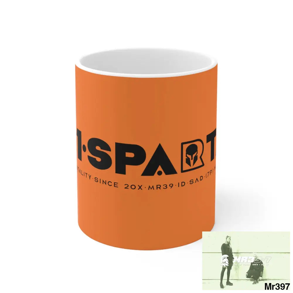 A1-Sparta Ceramic Mug 11oz 11oz Mug