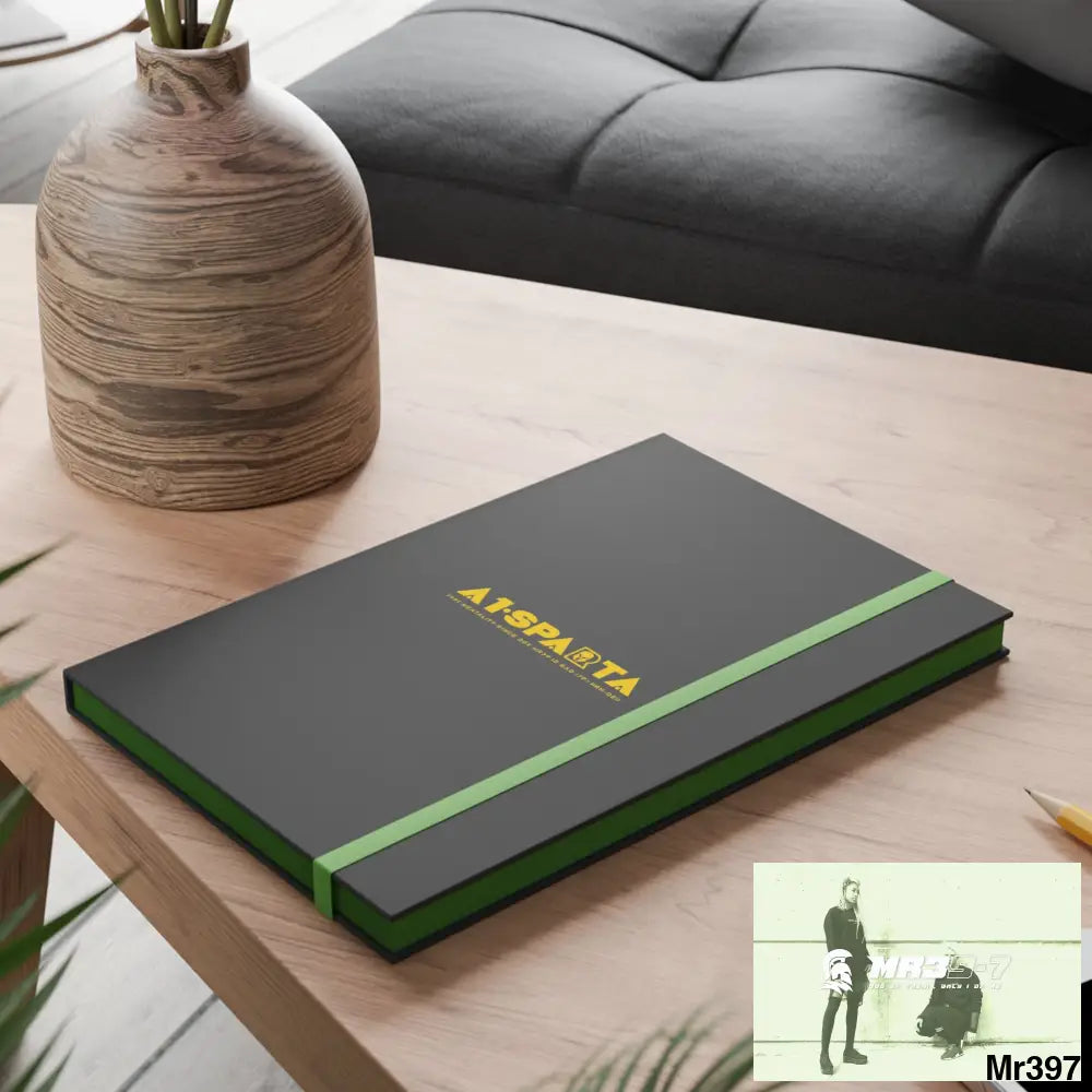 A1-Sparta Color Contrast Notebook - Ruled Paper products