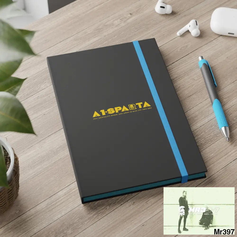 A1-Sparta Color Contrast Notebook - Ruled Paper products