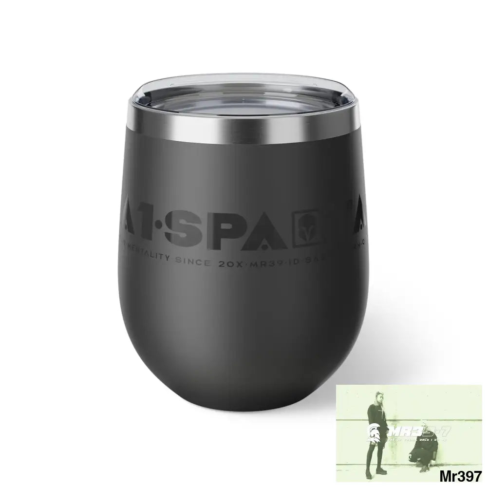 A1-Sparta Copper Vacuum Insulated Cup 12oz Black / 12oz Mug