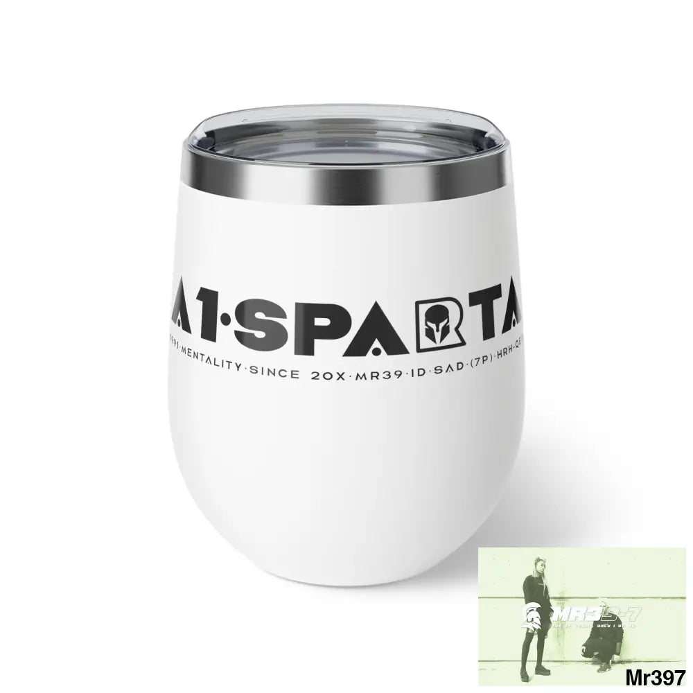 A1-Sparta Copper Vacuum Insulated Cup 12oz White / 12oz Mug