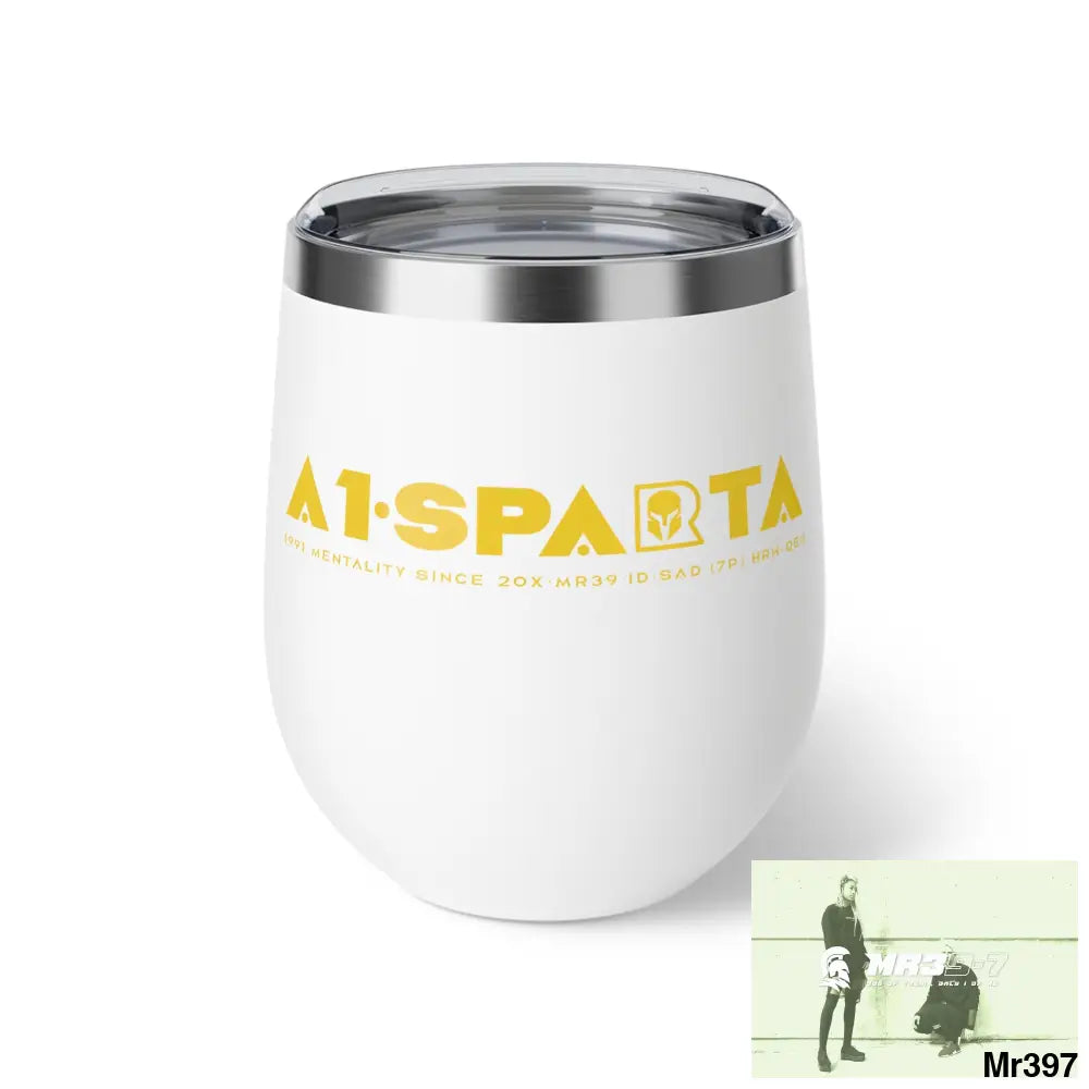 A1-Sparta Copper Vacuum Insulated Cup 12oz White / 12oz Mug