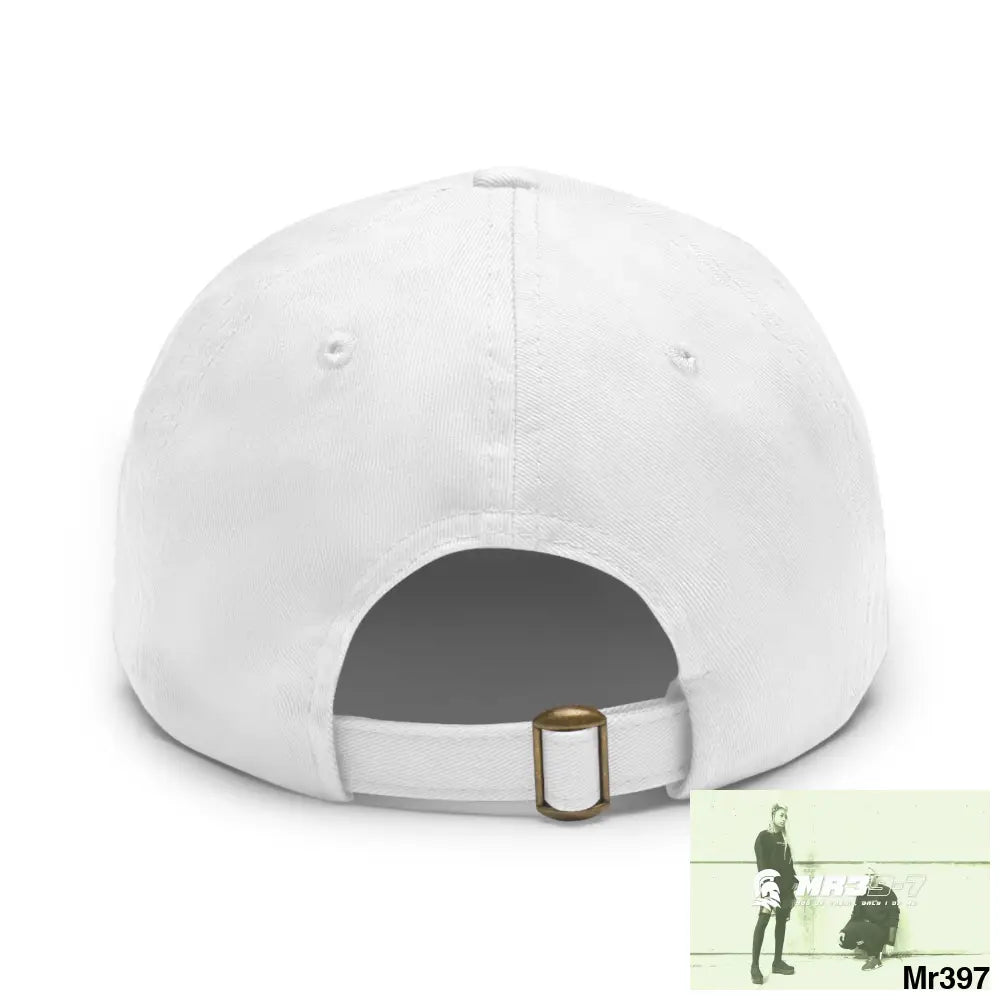 A1.Sparta Dad Hat with Leather Patch (Round) Hats