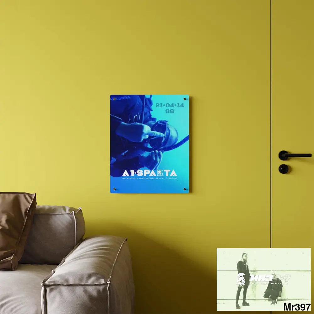 A1-Sparta Dahab Egypt The Blue Hole 2014 HRH QEII Birthday 21/04/14 Acrylic Wall Art Panel Home Decor