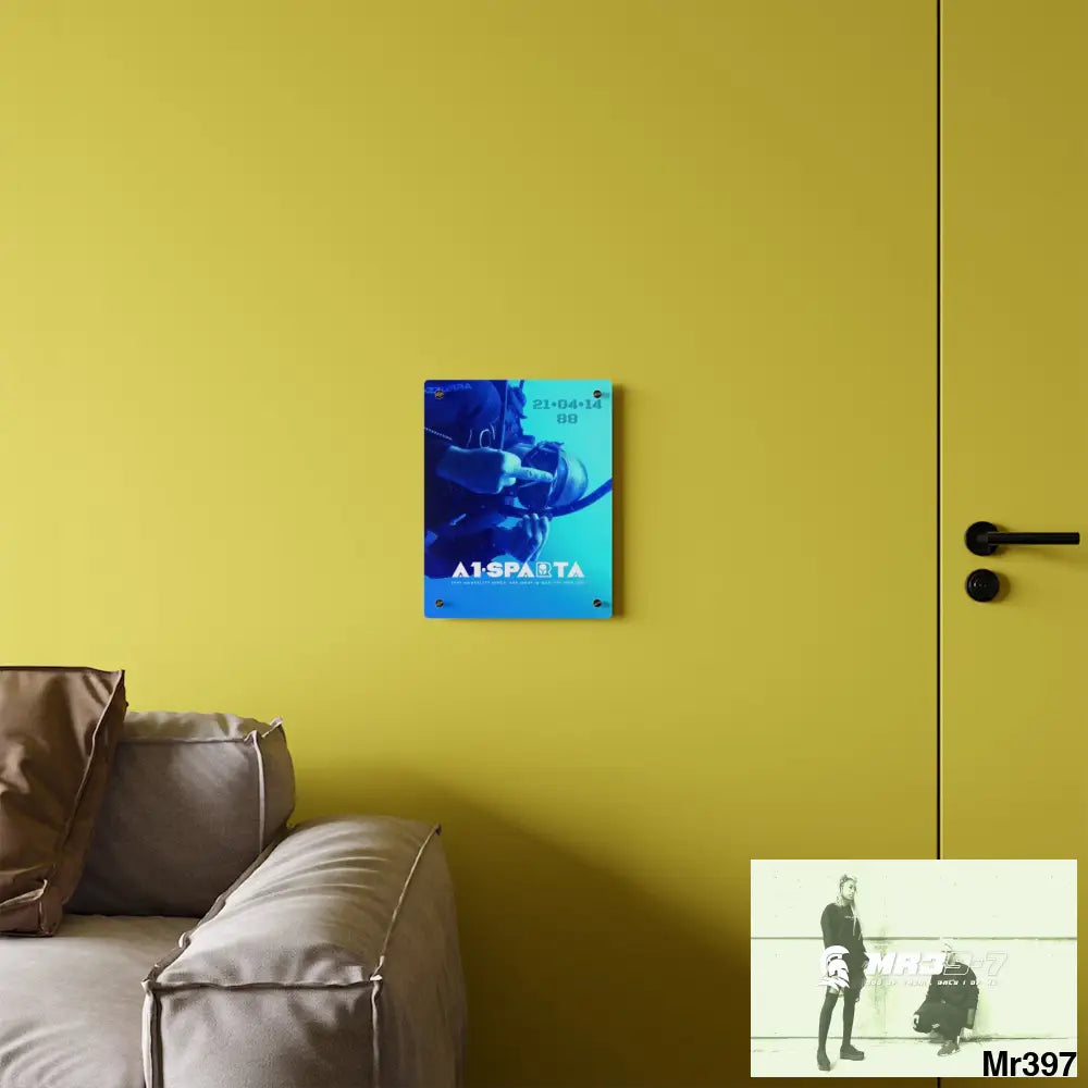 A1-Sparta Dahab Egypt The Blue Hole 2014 HRH QEII Birthday 21/04/14 Acrylic Wall Art Panel Home Decor