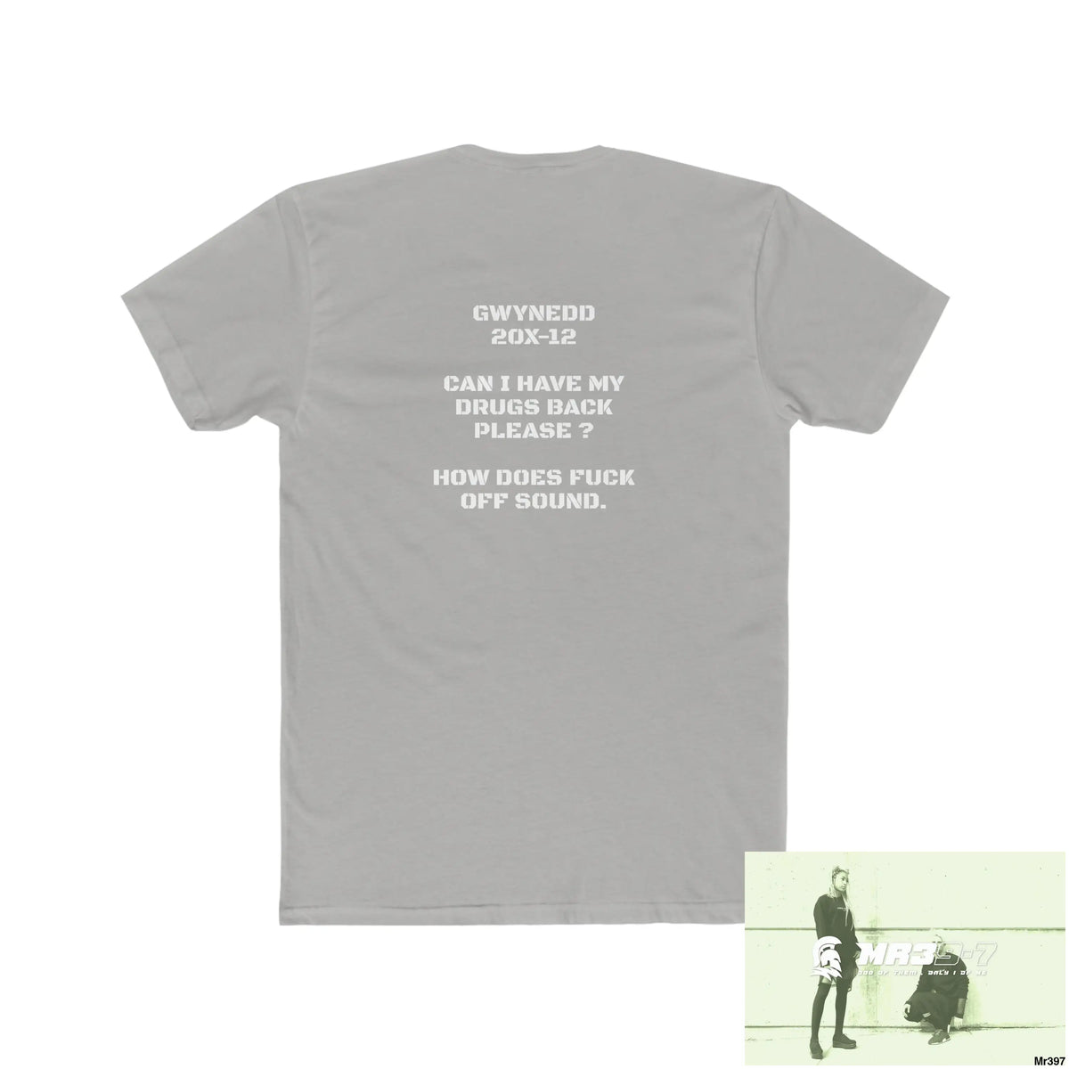 A1-Sparta Drugs back please ? Men’s Cotton Crew Tee T-Shirt