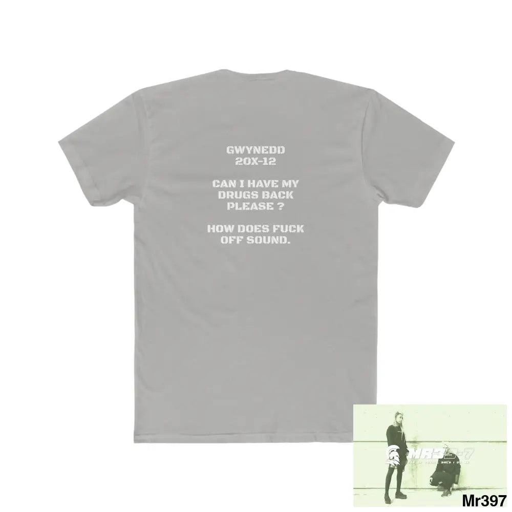 A1-Sparta Drugs back please ? Men’s Cotton Crew Tee T-Shirt