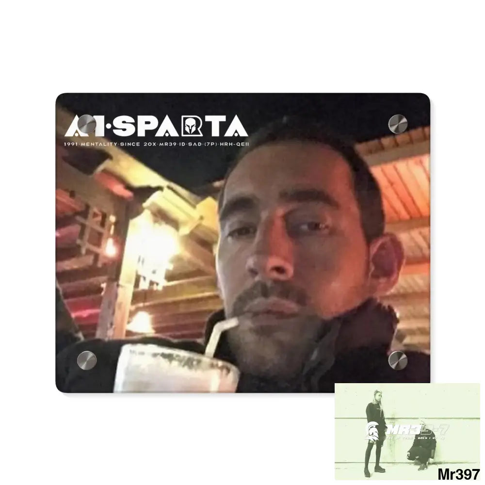 A1-Sparta Egypt -Dahab December 2014 after the madness Acrylic Wall Art Panels 10″ x 8″ (Horizontal) / 0.25’’ Home Decor