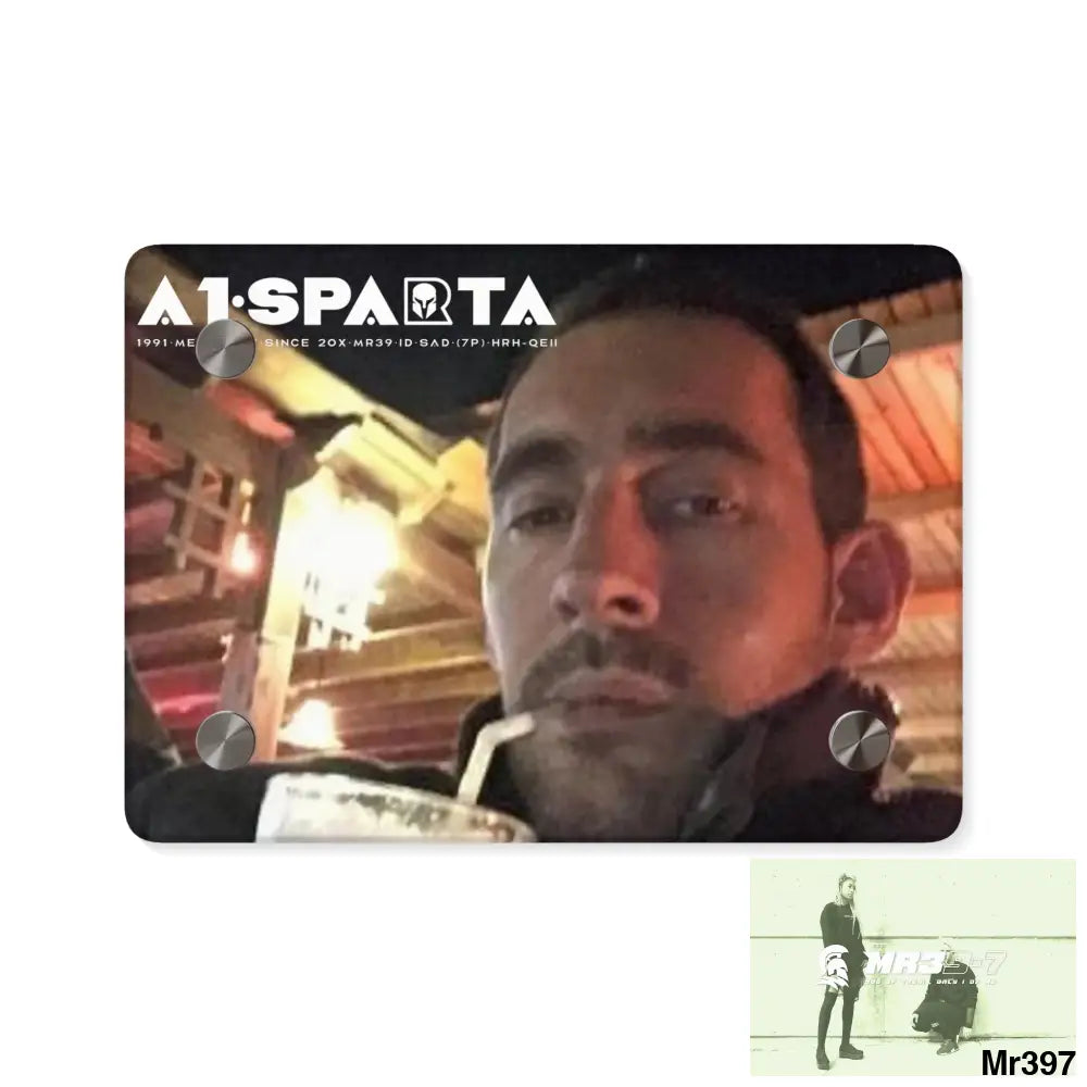 A1-Sparta Egypt -Dahab December 2014 after the madness Acrylic Wall Art Panels 7’’ x 5’’ (Horizontal) / 0.25’’ Home