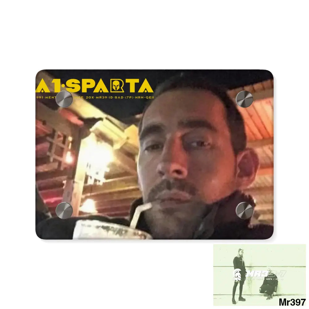 A1-Sparta Egypt -Dahab December 2014 after the madness Acrylic Wall Art Panels 7’’ x 5’’ (Horizontal) / 0.25’’ Home