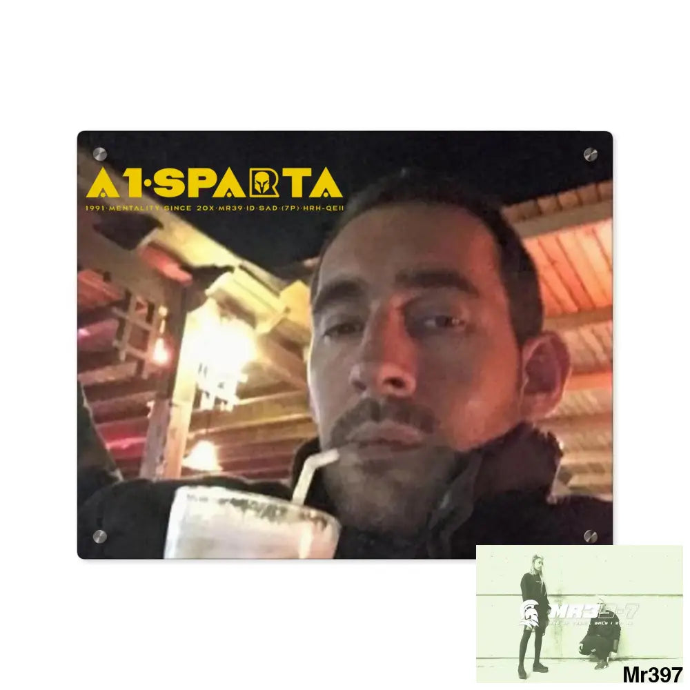 A1-Sparta Egypt -Dahab December 2014 after the madness Acrylic Wall Art Panels Home Decor