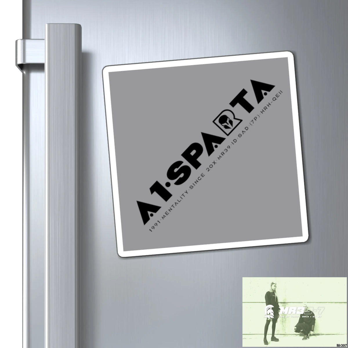 A1-Sparta Fridge Magnet 6’’ × 6’’ Paper products