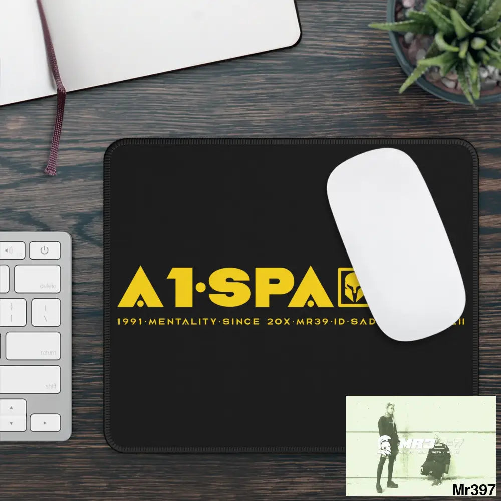 A1.Sparta Gaming Mouse Pad Rectangle / 9’’ × 7’’ Home Decor