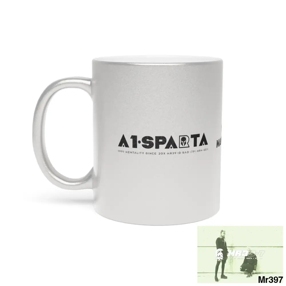 A1•Sparta GBR Coffee Manuka Honey Metallic Mug (Silver\Gold) Mug
