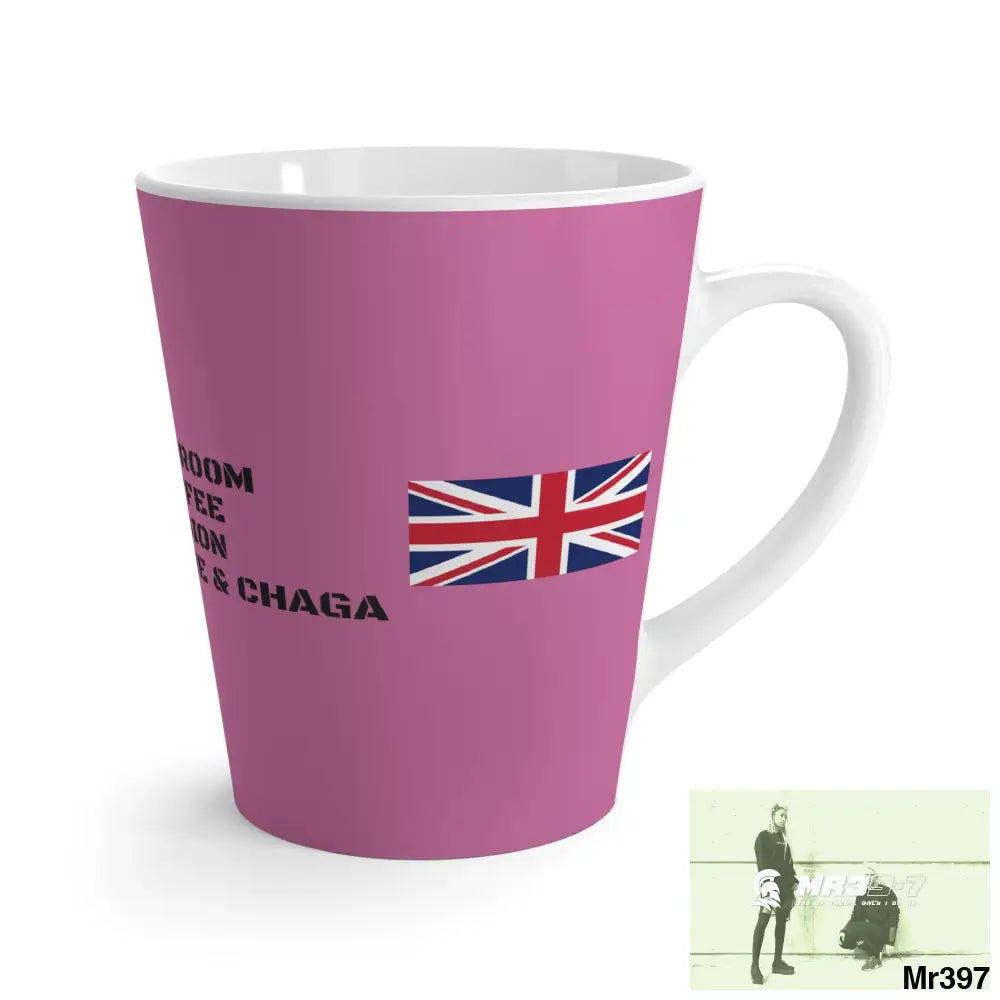 A1•Sparta GBR Mushroom Coffee Fusion Lions Mane & chaga Latte Mug 12 oz 12oz Mug