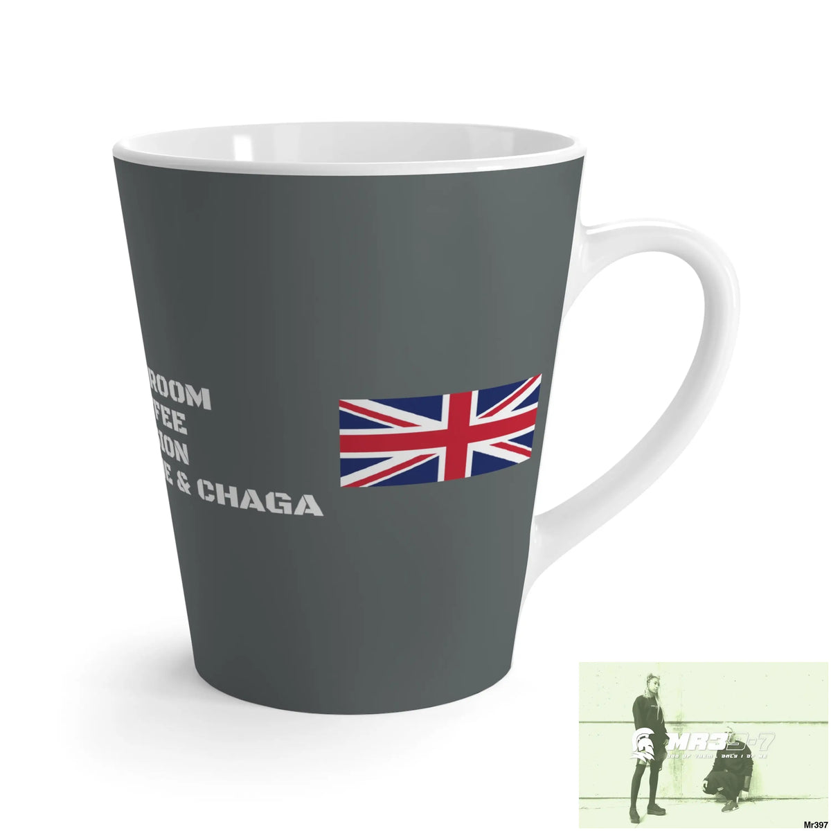 A1•Sparta GBR Mushroom Coffee Fusion Lions Mane & chaga Latte Mug 12 oz 12oz Mug
