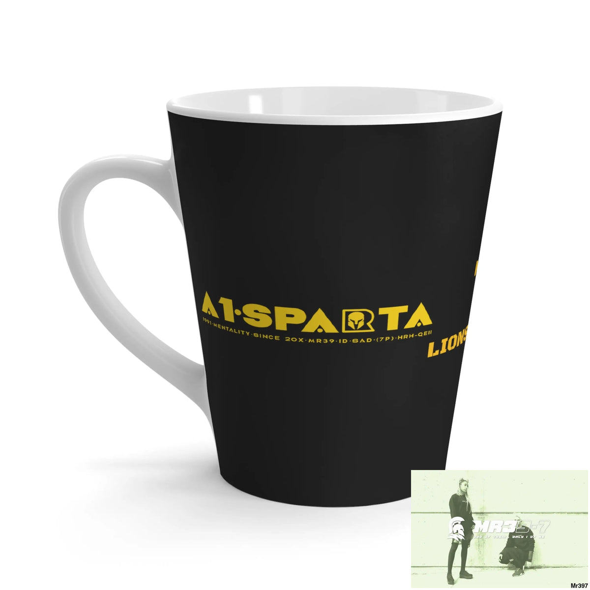 A1•Sparta GBR Mushroom Coffee Fusion Lions Mane & chaga Latte Mug 12 oz 12oz Mug