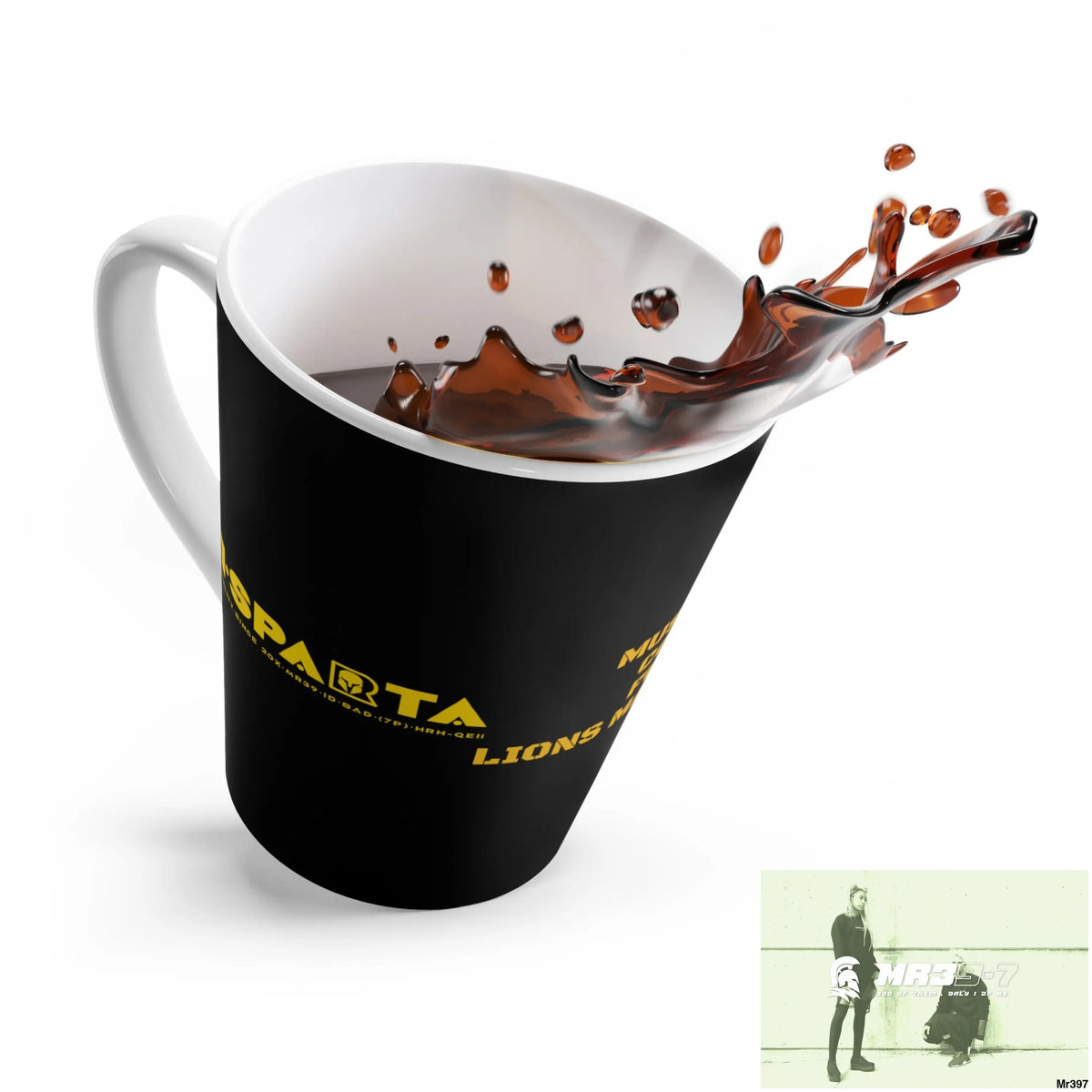 A1•Sparta GBR Mushroom Coffee Fusion Lions Mane & chaga Latte Mug 12 oz 12oz Mug
