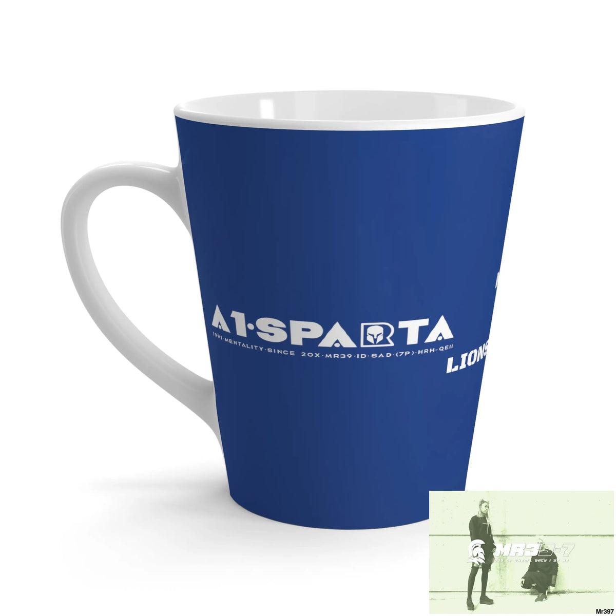 A1•Sparta GBR Mushroom Coffee Fusion Lions Mane & chaga Latte Mug 12 oz 12oz Mug
