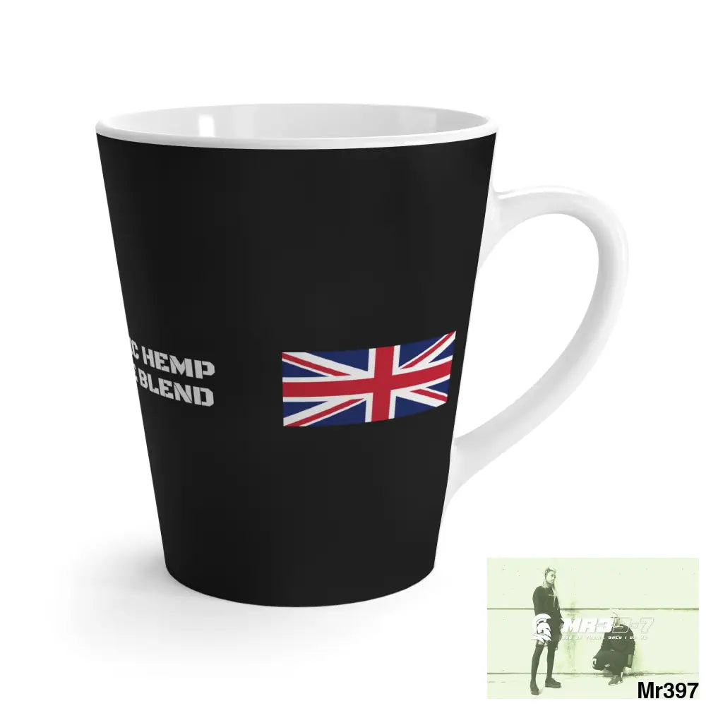 A1•Sparta GBR Organic Hemp Coffee Blend Latte Mug 12 oz 12oz Mug