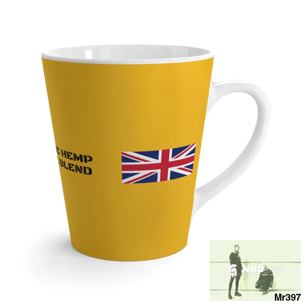 A1•Sparta GBR Organic Hemp Coffee Blend Latte Mug 12 oz 12oz Mug