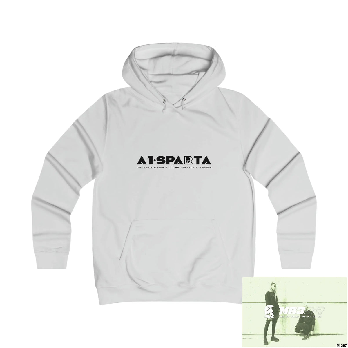 A1- Sparta Girlie College Hoodie S / Ash Hoodie