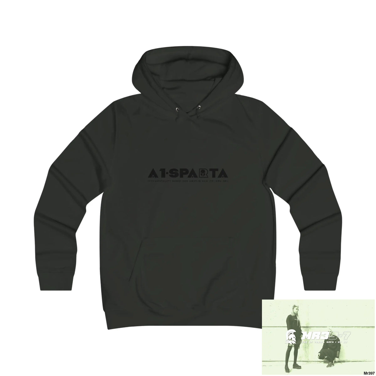 A1- Sparta Girlie College Hoodie S / Jet Black Hoodie