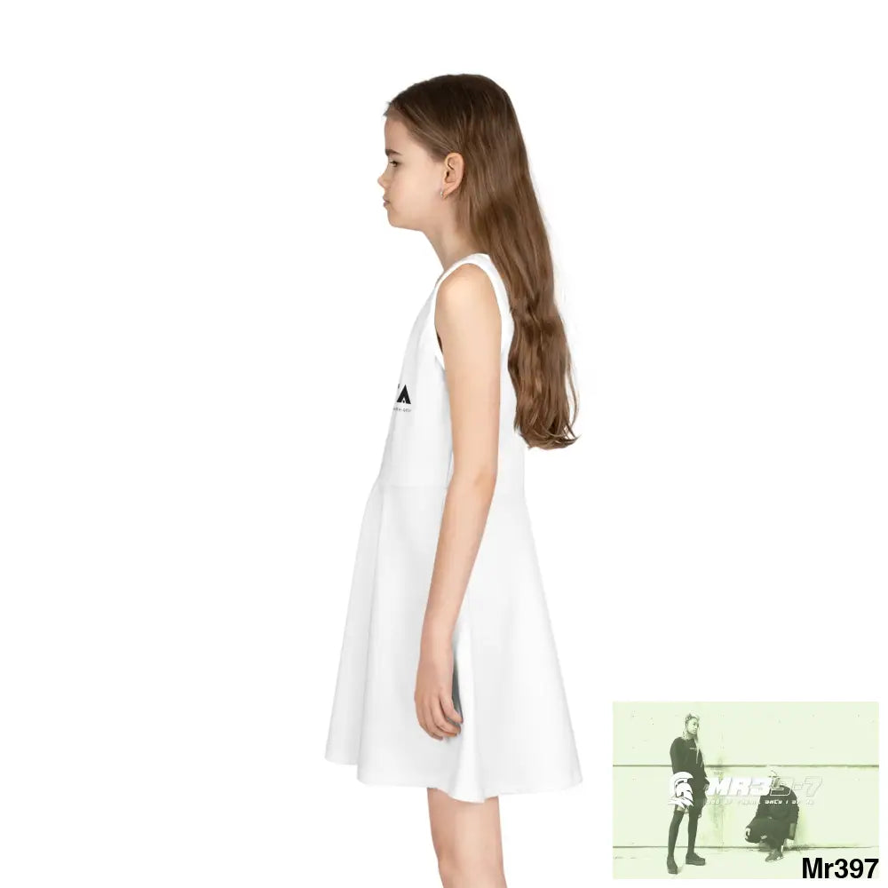 A1-Sparta Girls Sleeveless Sundress (AOP) All Over Prints