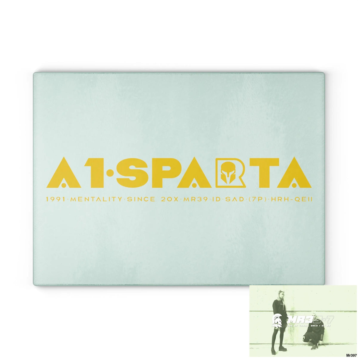 A1-Sparta Glass Cutting Board 11’’ x 15’’ / Rectangle Home Decor