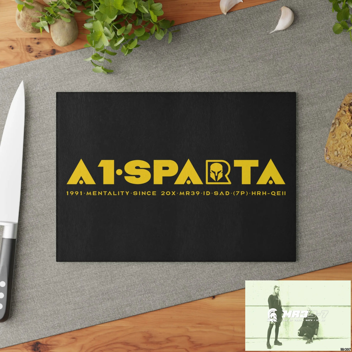 A1-Sparta Glass Cutting Board Home Decor