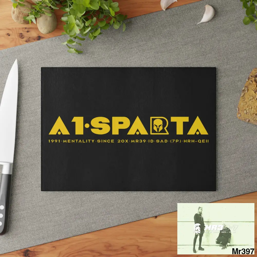 A1-Sparta Glass Cutting Board Home Decor