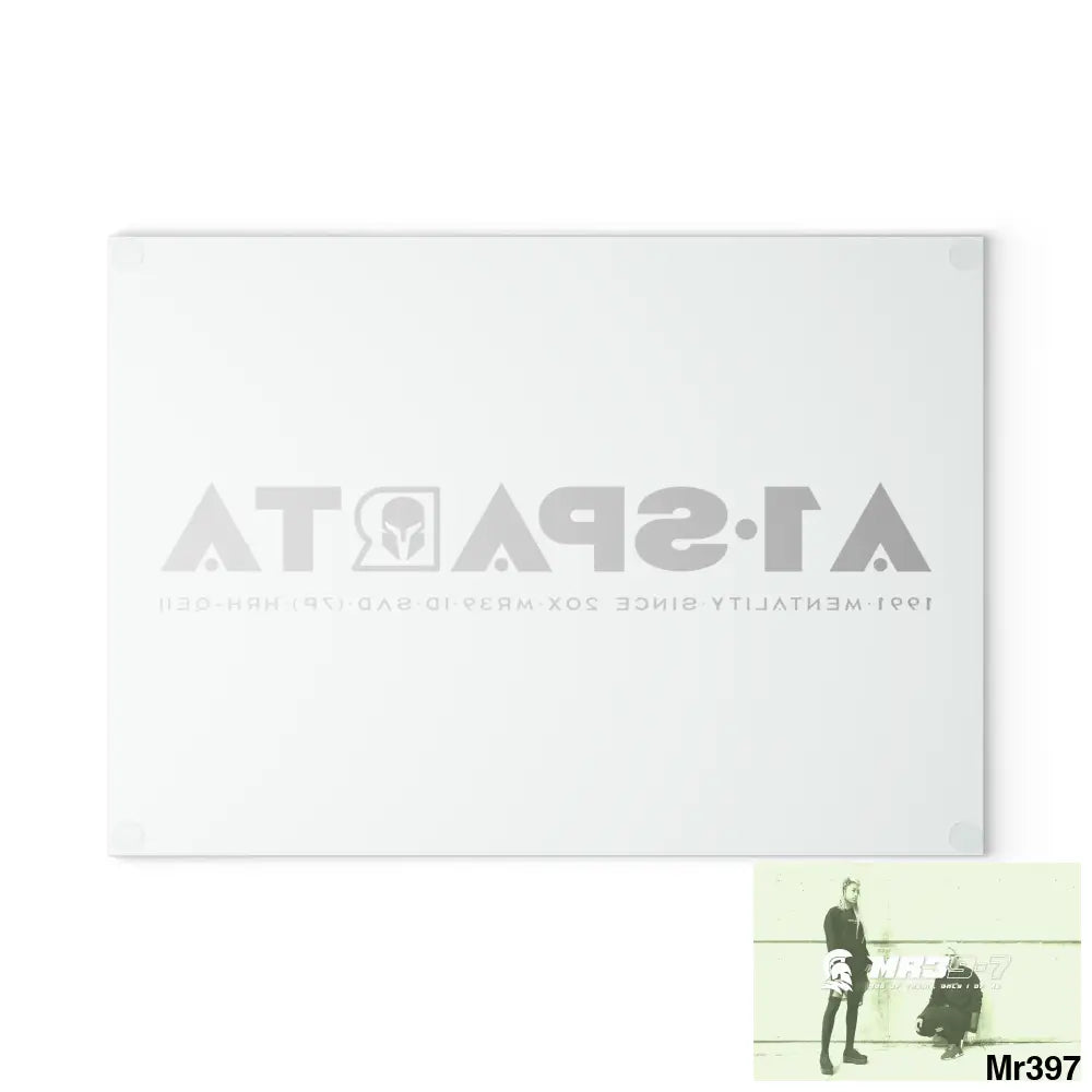 A1- Sparta Glass Cutting Board Home Decor
