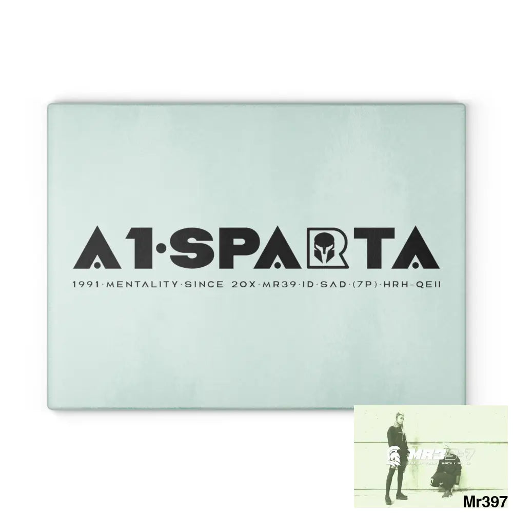 A1- Sparta Glass Cutting Board Home Decor
