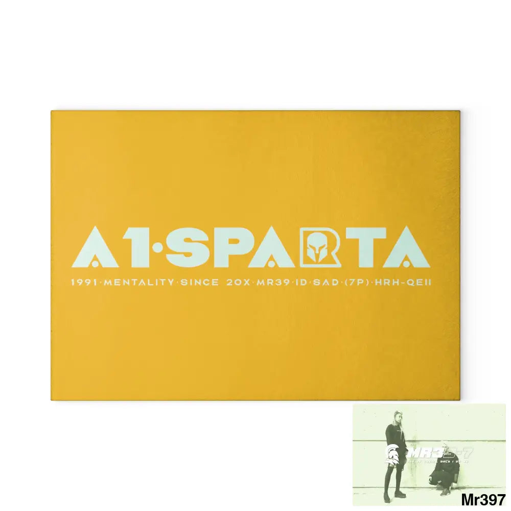 A1- Sparta Glass Cutting Board Home Decor