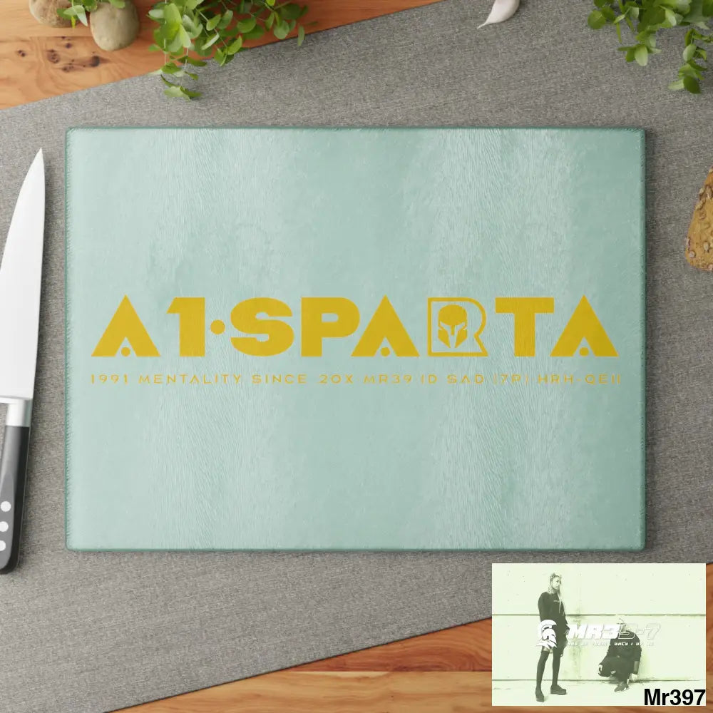A1-Sparta Glass Cutting Board Home Decor