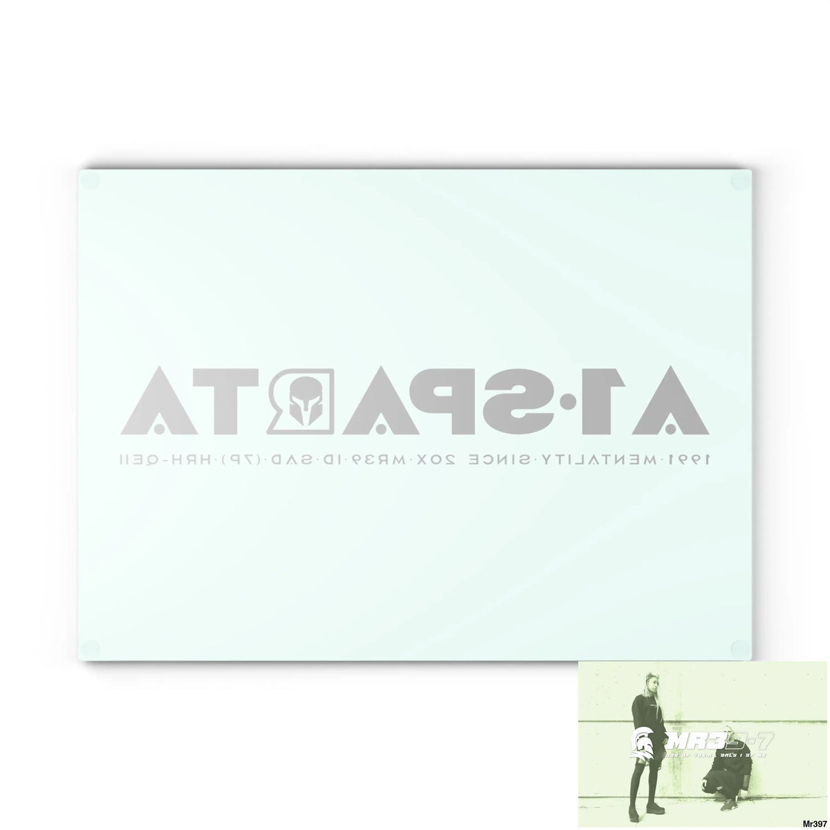 A1- Sparta Glass Cutting Board Home Decor