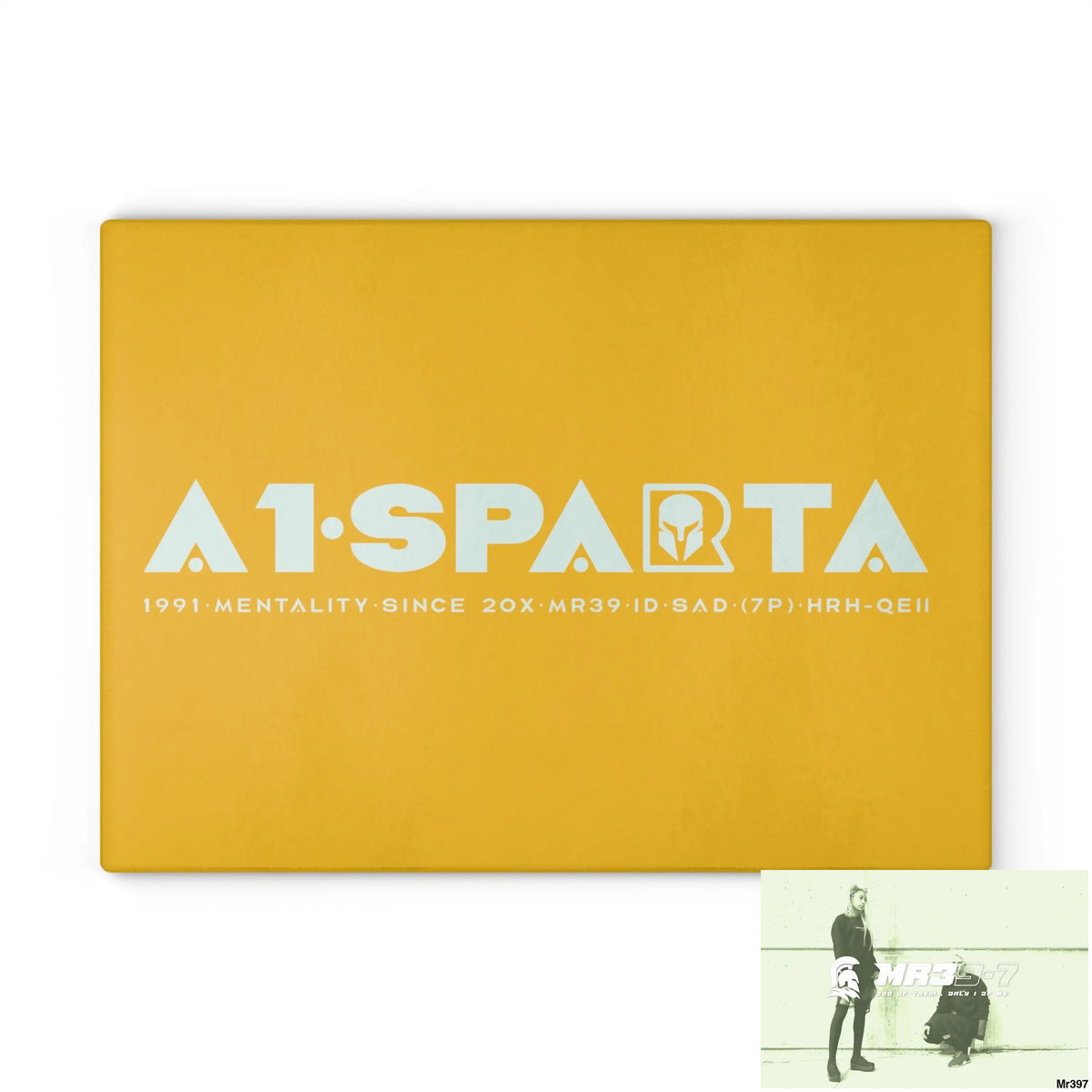 A1- Sparta Glass Cutting Board Home Decor