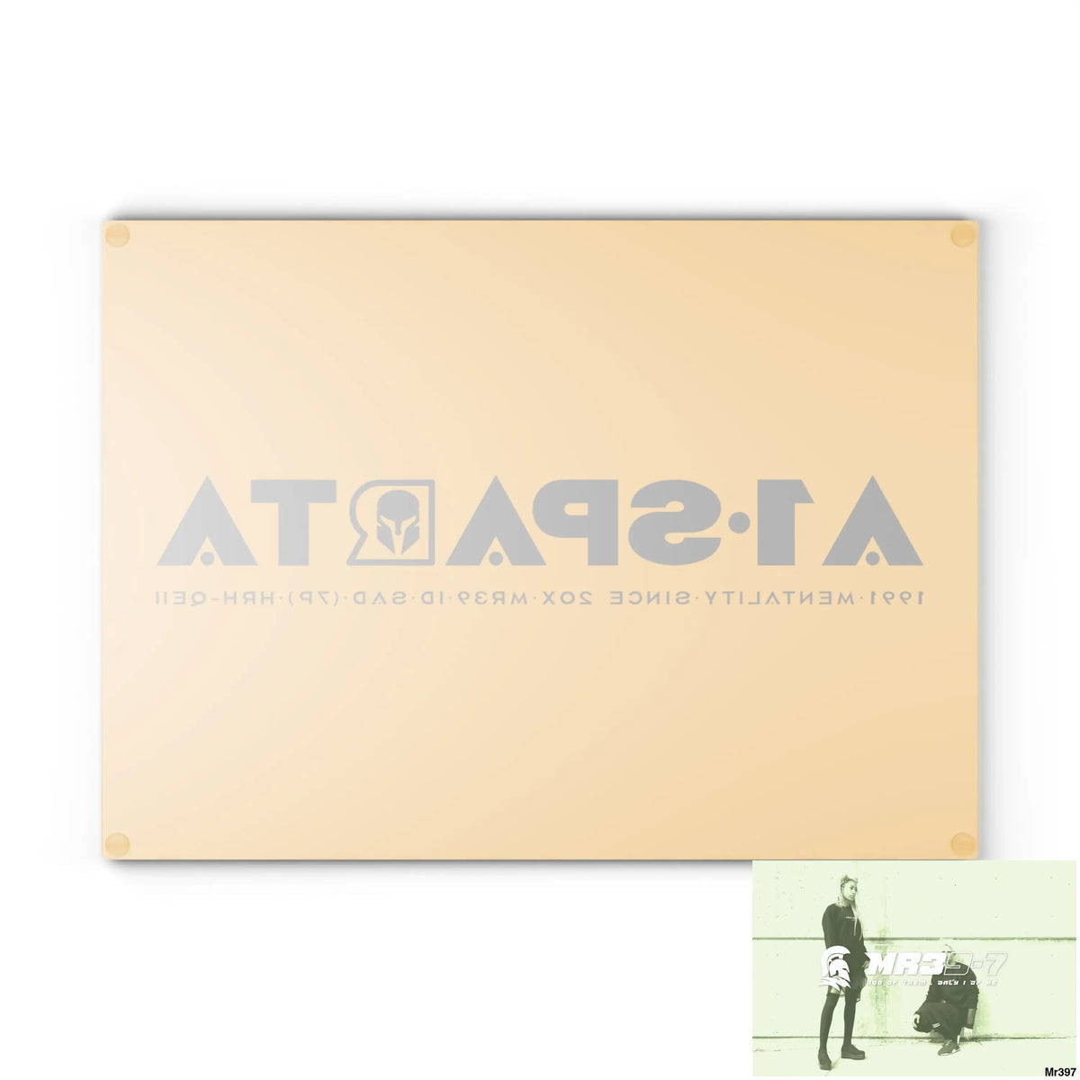 A1- Sparta Glass Cutting Board Home Decor