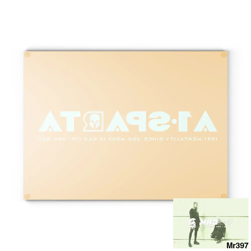 A1- Sparta Glass Cutting Board Home Decor